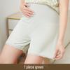 Summer Ice Silk Maternity Anti-Exposure Safety Shorts - Loose, Breathable, and Suitable for Outerwear