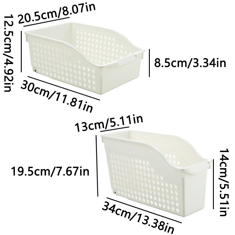 Kitchen Storage Basket Spice Seasoning Sundries Basket with Wheels Storage Frame Plastic Snack Storage Basket