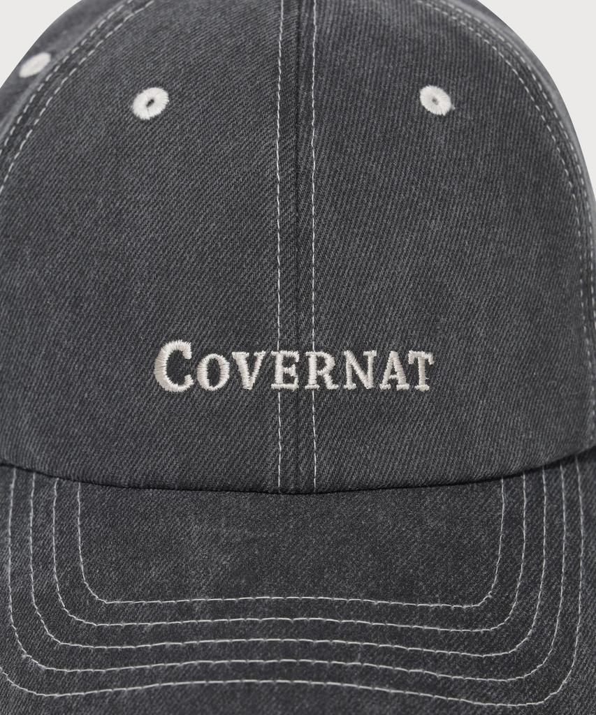 COVERNAT Logo Cozy Fit Ball Cap Charcoal