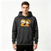 Men's Pumpkin Cartoon Anime Print Pullover Hoodie Casual Long Sleeve Halloween Sweatshirt
