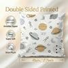 Cute Texture Cushion Cover Set of 4 Decorative Short Plush Pillow Covers for Sofa, Soft  Cushion Case Cm