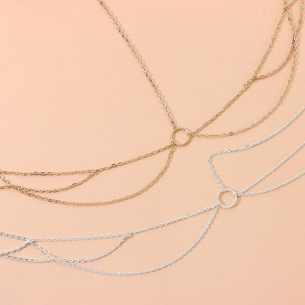 European and American decoration Bohemian headgear, fairy temperament simple fringed hair chain fashionable and beautiful head chain headband