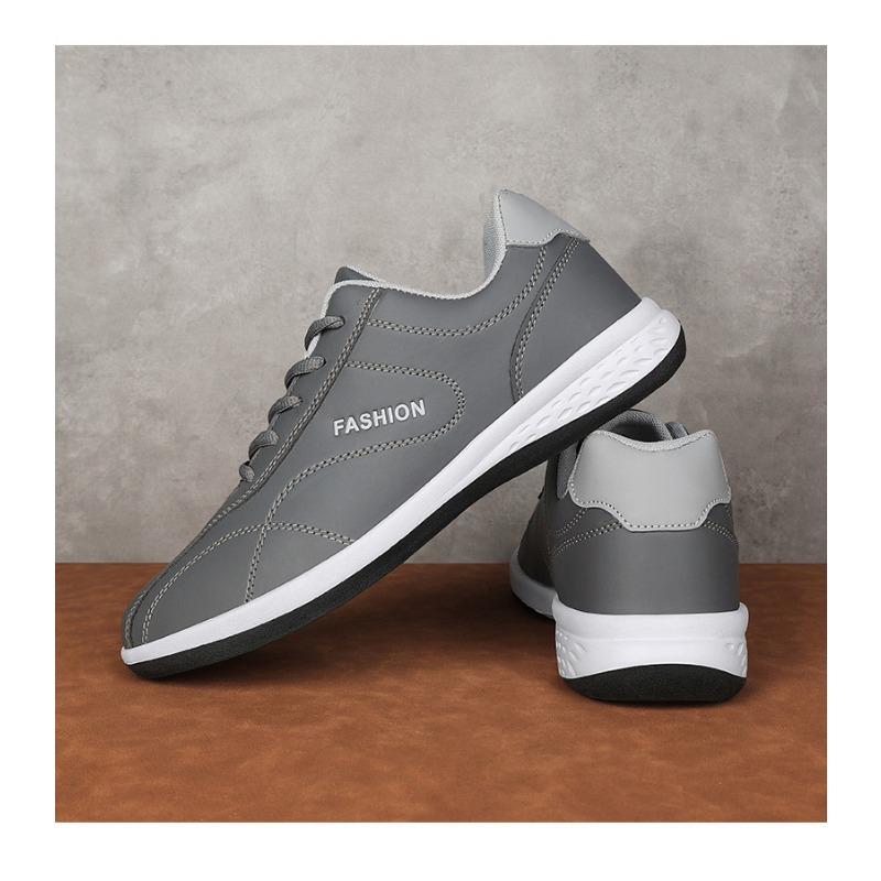 Große Leder Leichte Wasserdichte Board Schuhe, Lässige Studenten Laufschuhe, Herren- und Jugendsportschuhe