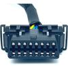 JUTA OBD2 J1962 Female To Open Pigtail Cable Bracket 16PIN OBDII Port Replacement Cable - [1Ft/30Cm]