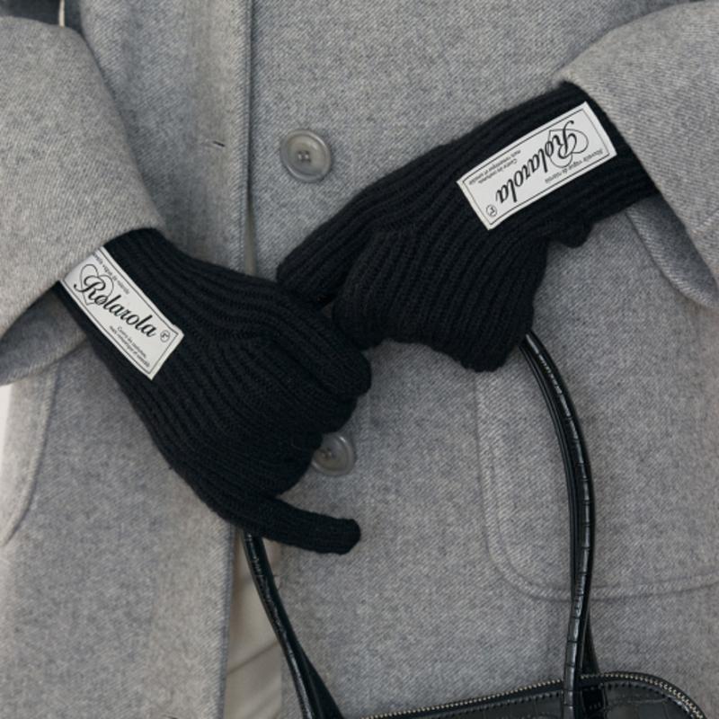 ROLAROLA ROLA GLOVES KNIT BLACK