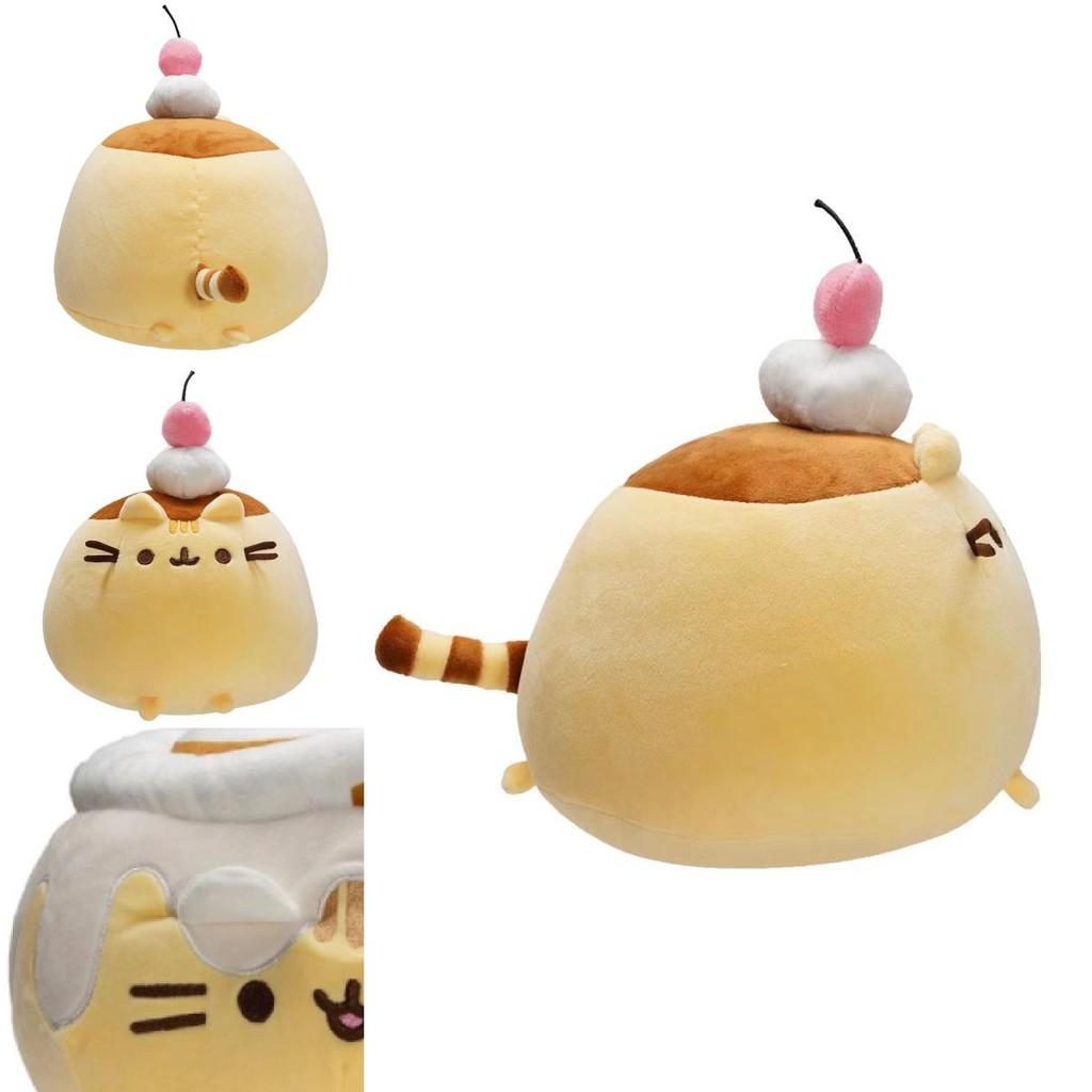 Schattig Pluche Speelgoed Kussen Met Kort Pluche Pp Katoen Vulling Pusheen Kat Serie