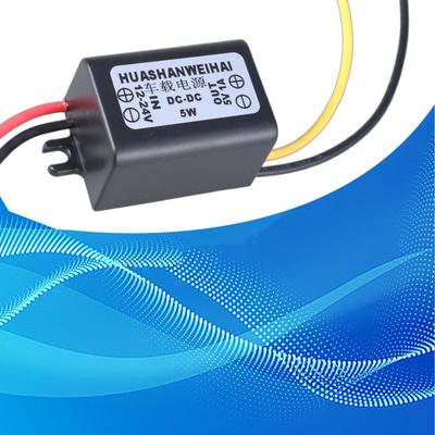 Car Power Converter DC12V-24V To 5V 3A/2A Regulator Direct Current Converter Direct Current Conversion for 5V Device
