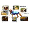Rainproof dog coat, universal waterproof clothing for pets, suitable for medium and large-sized pets