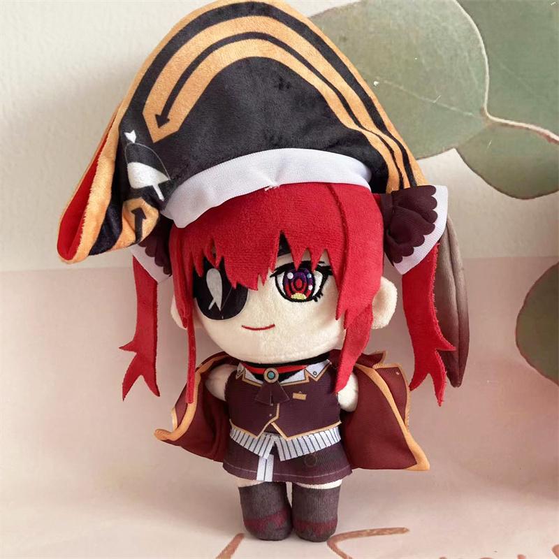 Hololive Plush Toy Hoshimati Suisei Inugami Korone Houshou Oozora Marine Gawr Gura Cosplay Plushie Stuffed Dolls Birthday Gifts