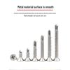 Galvanized Cross Recessed Countersunk Self-Drilling Screws