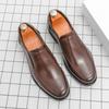 Fashion New Trend Men Leather Loafers Soft Soled Casual Shoes Outdoor Walking Shoes Comfortable Slip on Flats Driving Footwear Moccasins