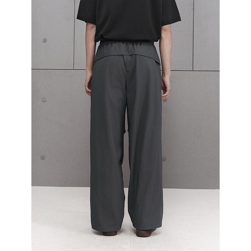 GXG Men's Wide-Leg Pleated Parachute Outdoor Pants