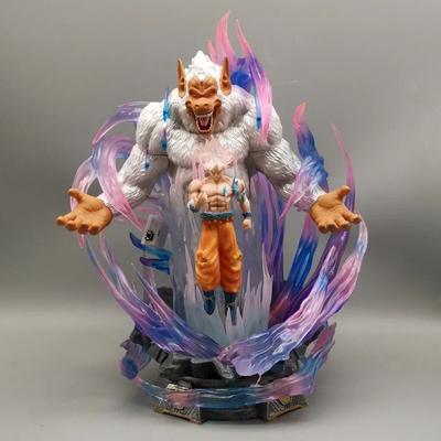 Figúrka syna Goku so svetlom Super Saiyan Ultra Instinct Migette Goku Anime Figúrka Socha Model Hračka Darček