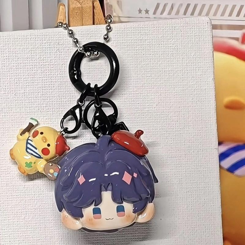 Love And Deepspace Rafayel Zayne Xavier Sylus Anime Keychain Mobile Pendant Key Chain Decor Ornament Backpack Decoration Pendant