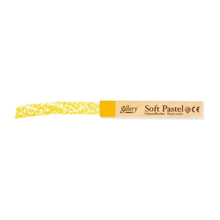 MUNGYO Pastel sec tendre Carré 6 x Dark yellow