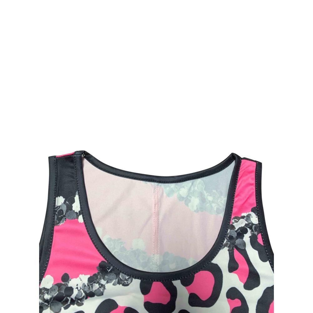 Women's Casual Maxi Dress Sleeveless Tie Dye Spaghetti Strap Summer Plus Size Swing Sundress with Pockets