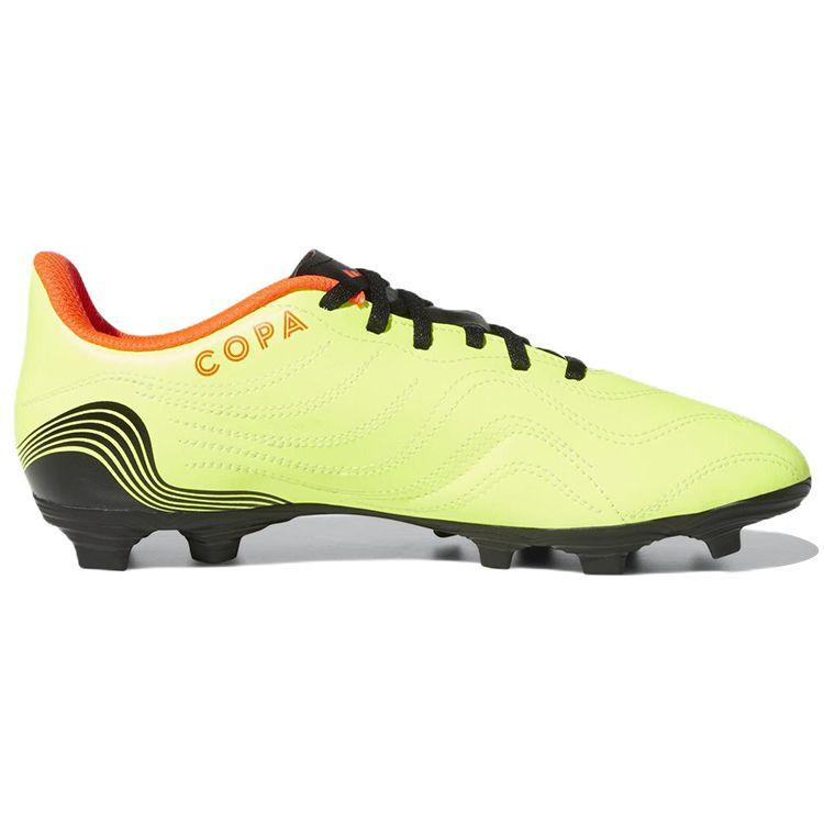Adidas Copa Sense.4 Round Toe Comfortable Firm Ground Soccer Shoes Men Soccer Shoes Green GW3581