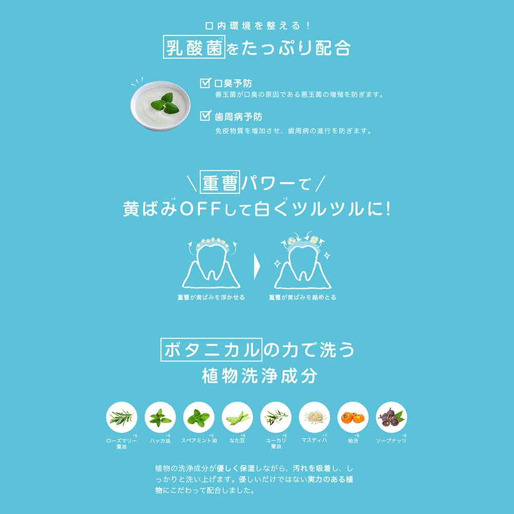 Stella Seed White Mouth D Cleansing Paste Natural Mint 100g