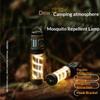 Portable Camping Mosquito Repellent Light With Magnetic Base And Hanging Hook Perfect For Hiking Camping Tent Use