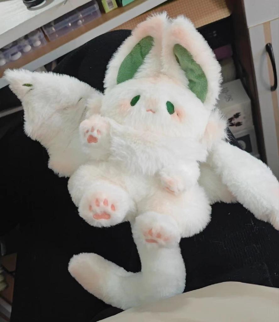 35cm Bat Plush Toy manta Kawaii Animal Creative Plushie Stuffed Pillow Soft Kid Toy Girl Women Gift