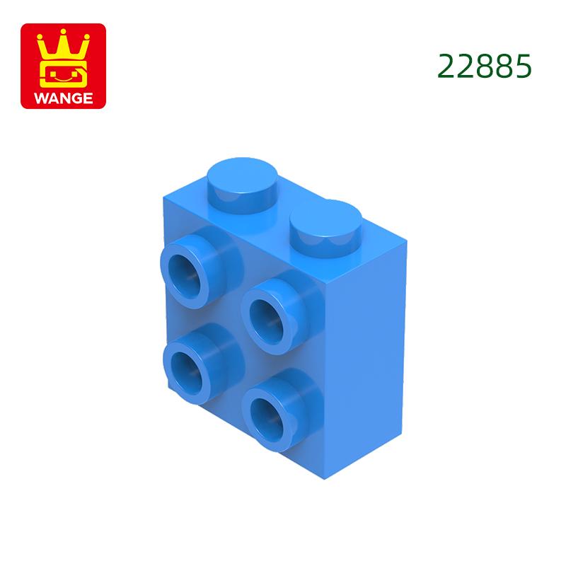 Non-Toxic 77Pcs/Lot 1X2X1 2/3 With Studs On 1 Side Block Moc Color Accessories Compatible With 22885 Brick Diy Children Toy Assembly