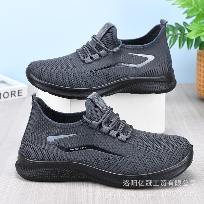 Fashion man shoes casual sneaker Breathable Mesh sneaker Non-slip men's summer sneakers cheap shoes