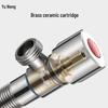 Yuneng Brass 4-Point Angle Stop Valve