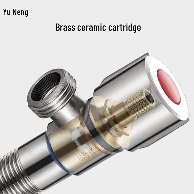 Yuneng Brass 4-Point Angle Stop Valve