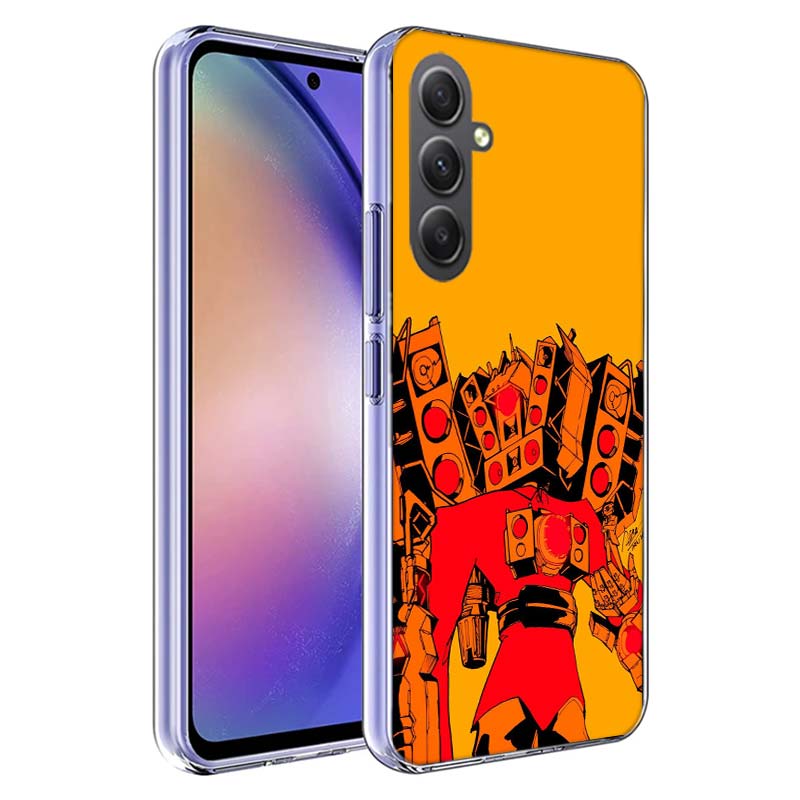 Skibidi Toilet Phone Case for Samsung A17 A37 A57 A07 A16 A26 A36 A56 A06 A02S A12 A22 A32 A52S A04S A14 A24 A34 A54 A03 A13 A33