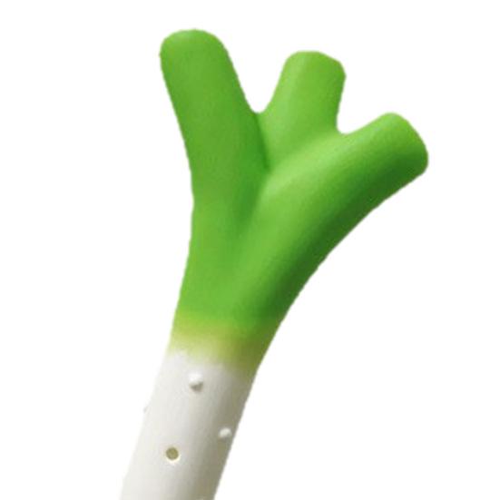 Pet Supplies for Cats And Kittens Silicone Scallion Cat Toy, Kitten Chew Toy with Silver Vine Crinkle Safe Teething Toys Small Paper,