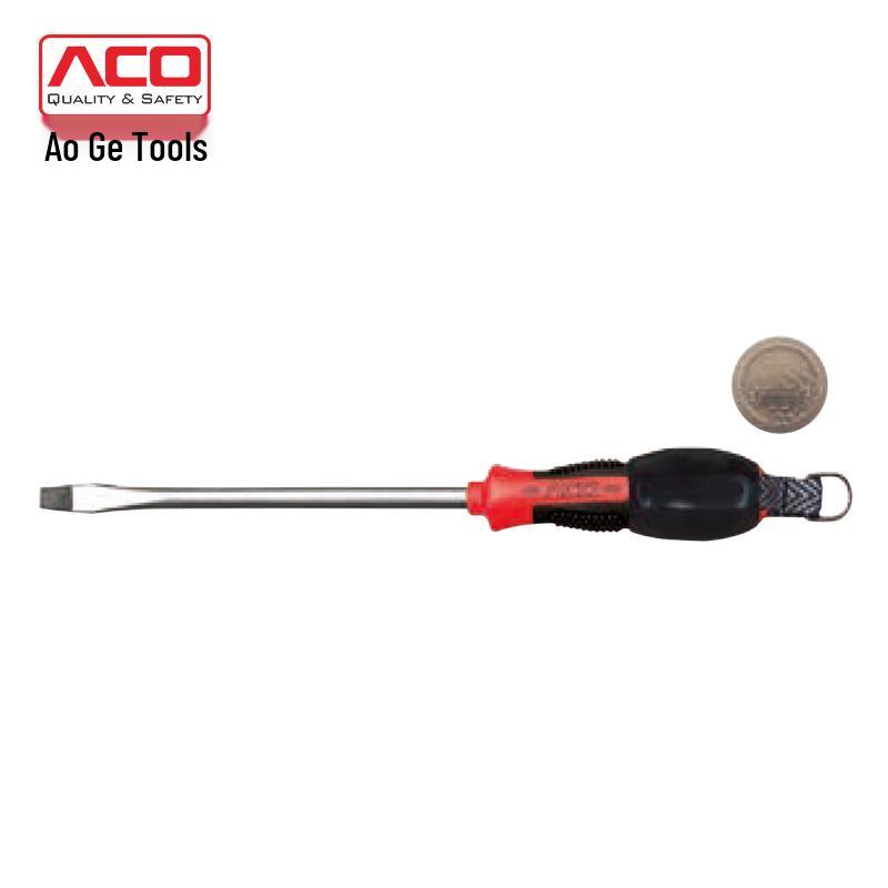 ACO Anti-Drop Flat Head Screwdriver 5.5mm x 125mm