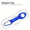1PC Water Bottle Holder Clip Outdoor Camping Hiking Sport Kettle Buckle Carabiner Belt Backpack Hanger Hook Climbing Accessories