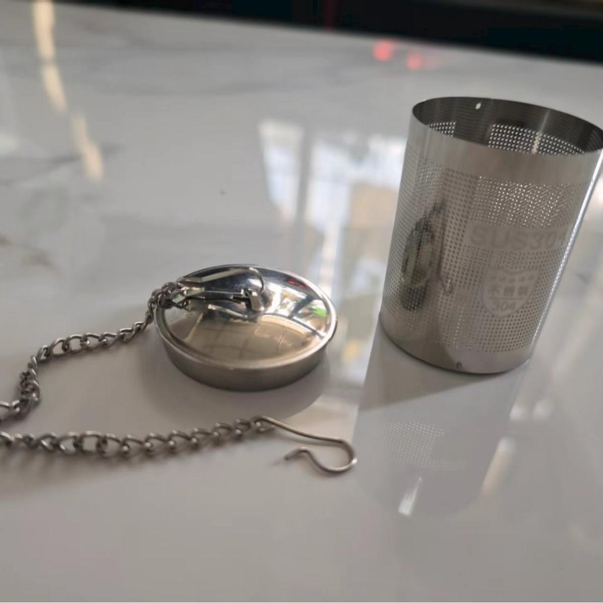 Creative 304 Stainless Steel Tea Infuser Set - Includes Large & Small Tea Strainers and Filters Tea Infuser