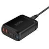 Multiple Device Charging Station, 160W USB C Charger with Double USB & 4Type C Port, for Electronics Devices Travel Use