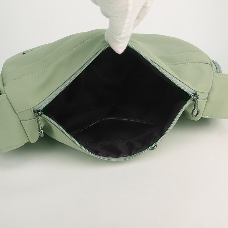 Tote Bag Lightweight Nylon Shoulder Bag Large Capacity Crossbody Bag