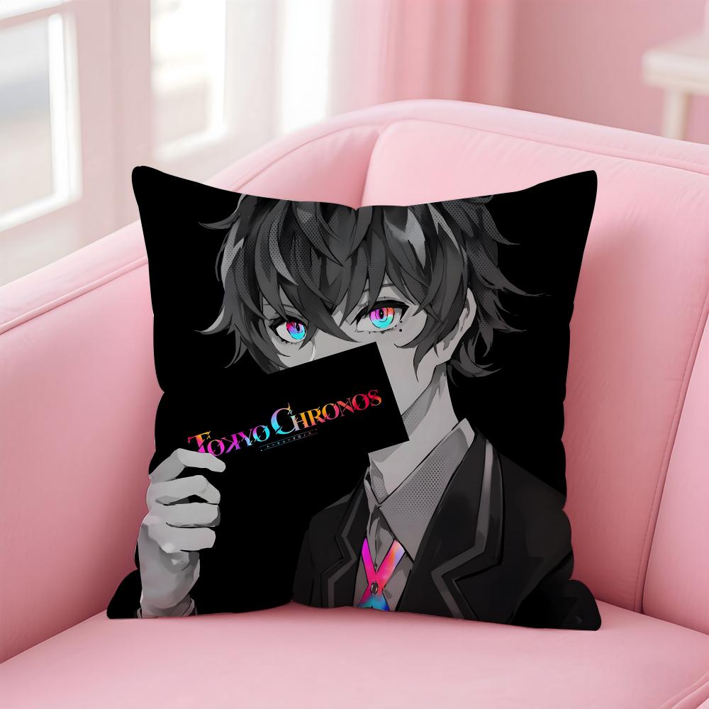 T-TOKYO C-CHRONOS Game Cushion Cover Home & Car Multi-Scene Pillow Cover - Reversible, Soft & Durable for Daily Use