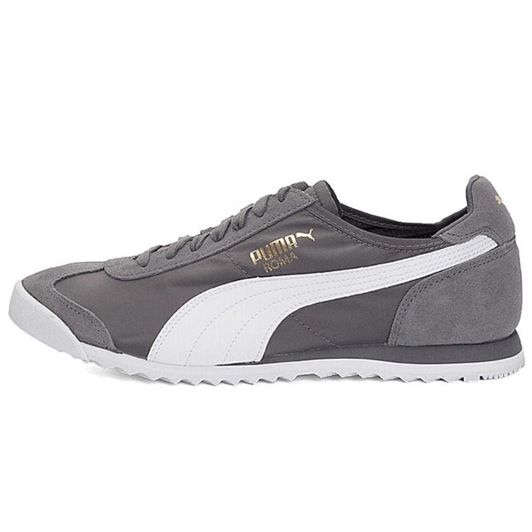 PUMA Roma OG Nylon Gray White Men s 362408-02 EU 35.5