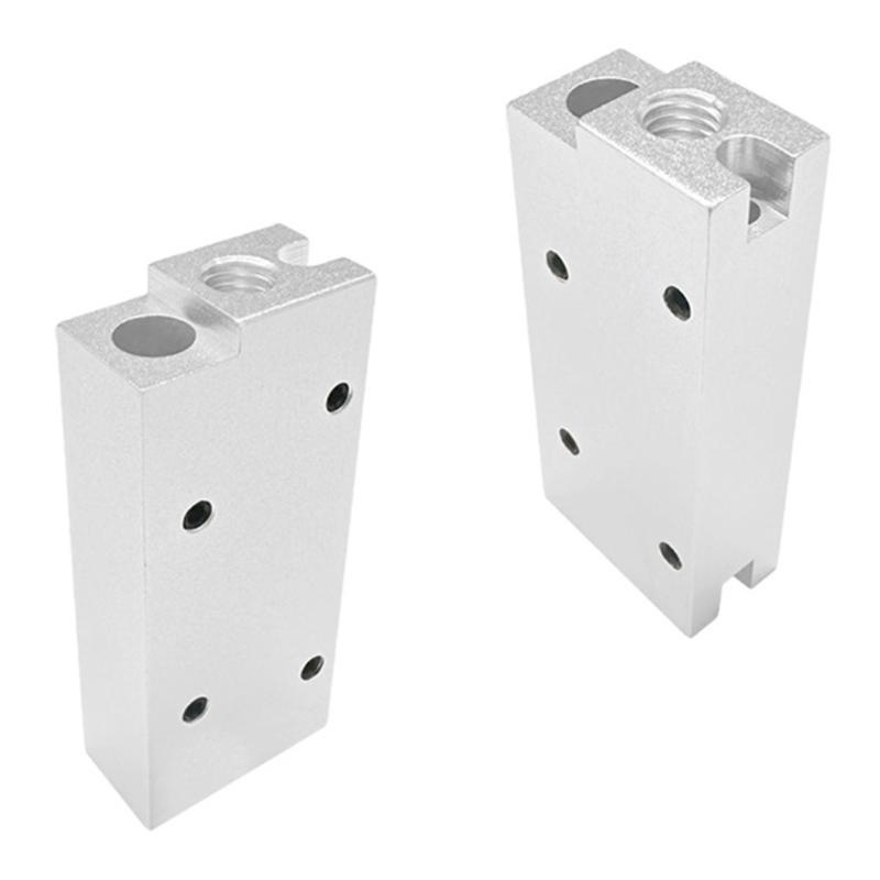 Super Volcano Aluminum 3D Printer Hotend Heaters Block for Rapid Heating and Even Temperature Distribution