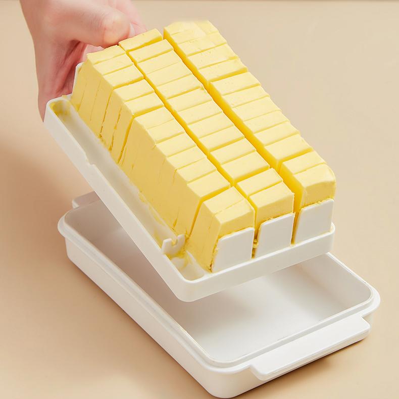 Butterdose mit Deckel Organizer Kühlschrank Käse Käse Aufbewahrungs-Organizer Crisper Backen Buttertrenner
