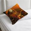 FFreak PPierrots CCircus Square Pillow Cover Decorative Throw Pillow Case for Sofa Couch Bed Home Car Living Room Decoration