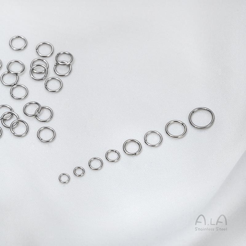 

Невыцветающие соединительные кольца из титановой стали для изготовления украшений своими руками - Гибкие соединительные кольца для браслетов и ожерелий