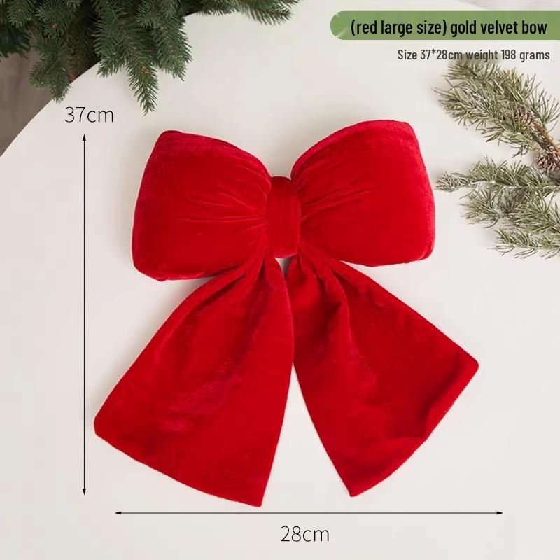 Festive Wine Red Velvet Pendant for New Year & Spring Festival Decorations