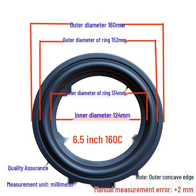 Speaker Repair Rubber Edge Ring - Replacement Folding Parts