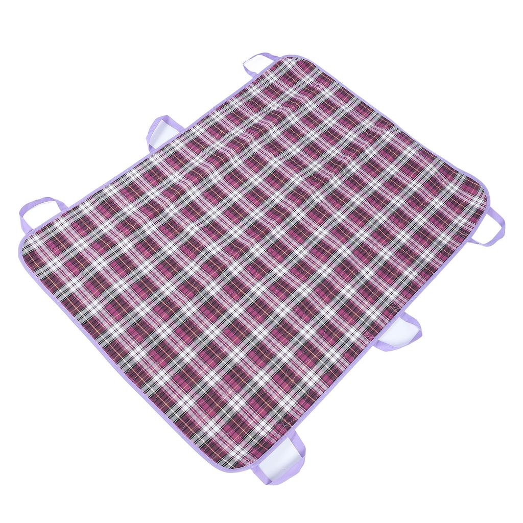 Positioning Bed Pad with Handles Waterproof Reusable Incontinence Patient Lift Bed Pad for Home
