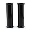 2 Pieces 39mm Fork Covers Gloss Black Shock Boots Resistant