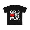 Camiseta Gráfica 'Las Chicas Aman Mi Estilo' Camiseta con Tipografía Audaz Unisex Ropa Casual Urbana