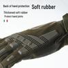 Men's Tactical Fingerless Gloves for Outdoor Climbing, Sports Training, Non-Slip Microfiber Leather Cycling.