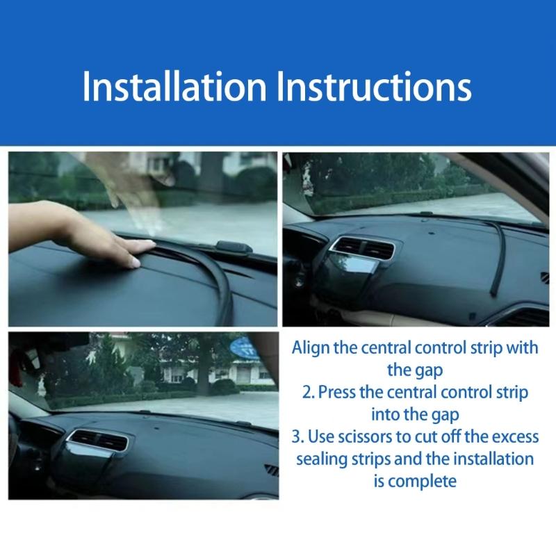 Windschutzscheibe Auto Dichtungsleisten Autodachfenster Kantenabdichtungsschutz Wasserdicht Schalldicht Staubdicht Dichtungsleisten