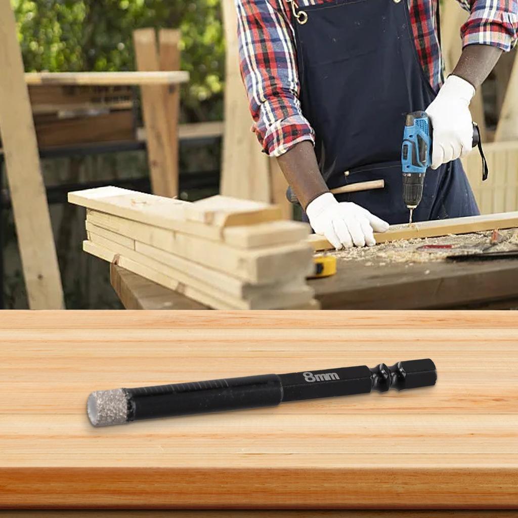 Efficient Drill Bits for Dry Drilling for Tile Glass and Hard Plastic