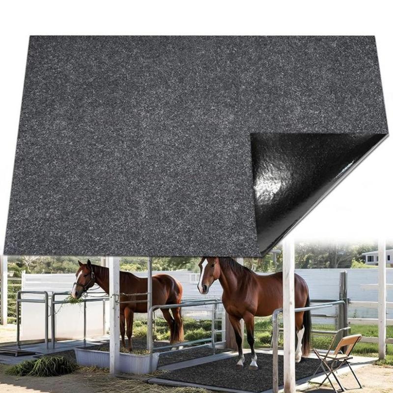 Waterproof Felt Stable Mat Nonslip Horse Floor Stable Mat Light weight Horse Stall Pad Easy To Clean for Floor Surfaces